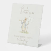 Peter the Rabbit Einige sonnige Bücher für Baby-Ze Sockelschild (Vorderseite)