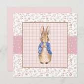 Peter the Rabbit Einladung (Vorne/Hinten)