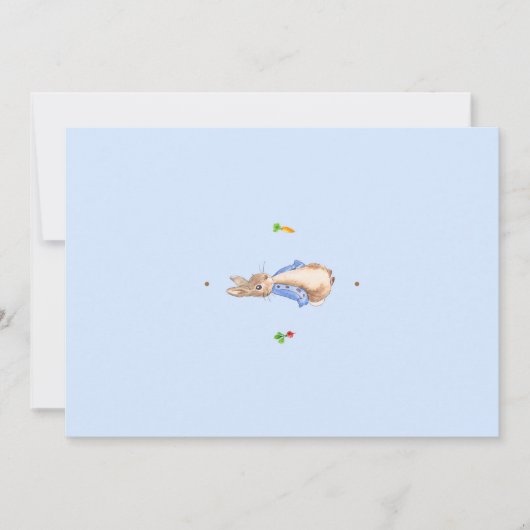 Peter the Rabbit Einladung (Vorderseite)