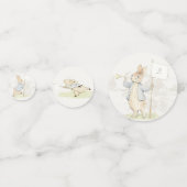 Peter the Rabbit etwas Sonnendusche Konfetti (Rückseiten)