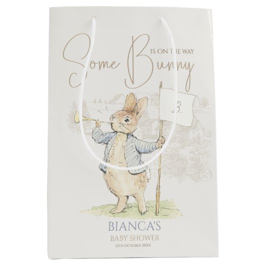 Peter the Rabbit etwas Sonnendusche Mittlere Geschenktüte (Vorderseite)