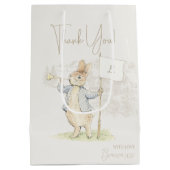 Peter the Rabbit etwas Sonnendusche Mittlere Geschenktüte (Rückseite)