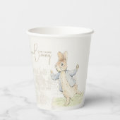 Peter the Rabbit etwas Sonnendusche Pappbecher (Rückseite)