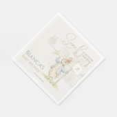 Peter the Rabbit etwas Sonnendusche Serviette (Ecke)