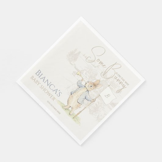 Peter the Rabbit etwas Sonnendusche Serviette (Ecke)