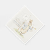 Peter the Rabbit etwas Sonnendusche Serviette (Ecke)