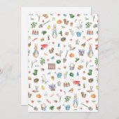 Peter the Rabbit Feiertagskarte (Vorne/Hinten)