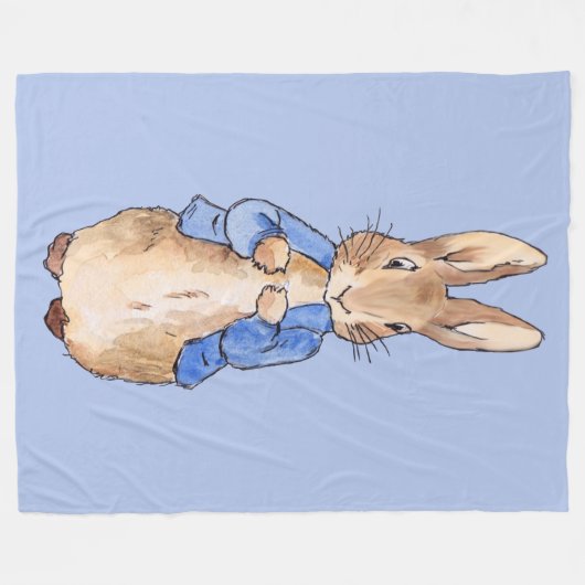 Peter the Rabbit Fleecedecke (Vorderseite (Horizontal))