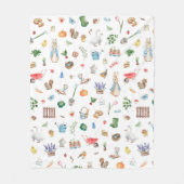 Peter the Rabbit Fleecedecke (Vorderseite)