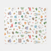 Peter the Rabbit Fleecedecke (Vorderseite (Horizontal))