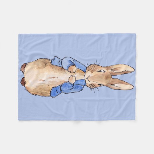 Peter the Rabbit Fleecedecke (Vorderseite (Horizontal))