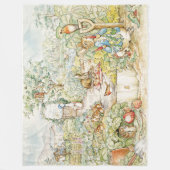 Peter the Rabbit Fleecedecke (Vorderseite)