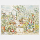 Peter the Rabbit Fleecedecke (Vorderseite (Horizontal))