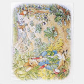 Peter the Rabbit Fleecedecke (Vorderseite)