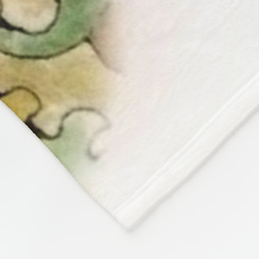 Peter the Rabbit Fleecedecke (Ecke)