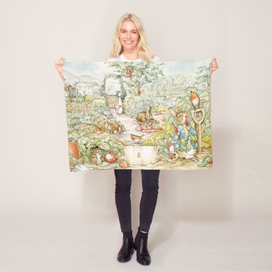 Peter the Rabbit Fleecedecke (Beispiel)