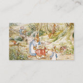 Peter the Rabbit Forest Friends Diaper Raffle Begleitkarte (Rückseite)