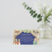 Peter the Rabbit Forest Friends Display Dusche Begleitkarte (Stehend Vorderseite)
