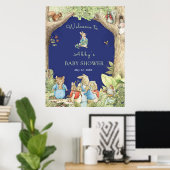 Peter the Rabbit Forest Friends Dusche Willkommen Poster (Heimbüro)