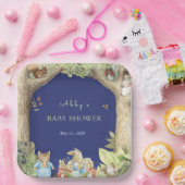 Peter the Rabbit Forest Friends Kinderdusche Pappteller (Party)