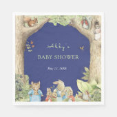 Peter the Rabbit Forest Friends Kinderdusche Serviette (Vorderseite)