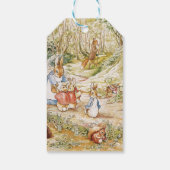 Peter the Rabbit Forest Friends Shower Geschenkanhänger (Rückseite)
