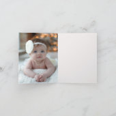 Peter the Rabbit Foto Babydusche Danke (Innenseite)