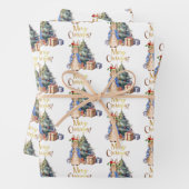 Peter the Rabbit Frohe Weihnachtsbaum Geschenkpapier Set (Beispiel)