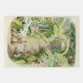 Peter the Rabbit Garden Baby Shower Geschenkpapier Set (Vorderseite 2)