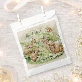 Peter the Rabbit Garden Baby Shower Geschenktütchen
