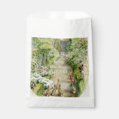 Peter the Rabbit Garden Baby Shower Geschenktütchen (Vorderseite)