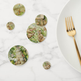 Peter the Rabbit Garden Baby Shower Konfetti