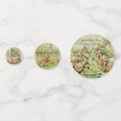 Peter the Rabbit Garden Baby Shower Konfetti (Vorderseiten)