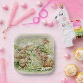 Peter the Rabbit Garden Baby Shower Pappteller (Party)