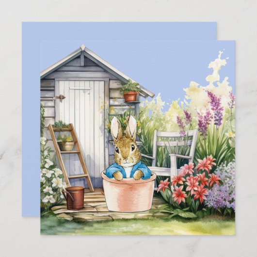 Peter the Rabbit Garden Shed (Vorne/Hinten)