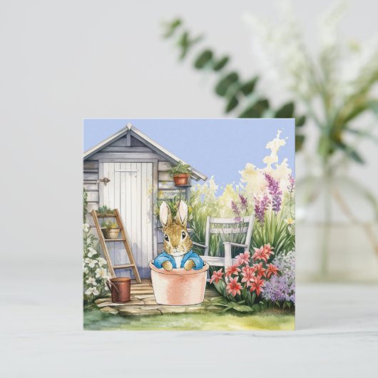 Peter the Rabbit Garden Shed (Stehend Vorderseite)