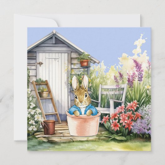Peter the Rabbit Garden Shed (Vorderseite)