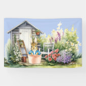 Peter the Rabbit Garden Shed Banner (Horizontal)