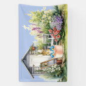 Peter the Rabbit Garden Shed Banner (Vertikal)