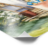 Peter the Rabbit Garden Shed Fotodruck (Ecke)