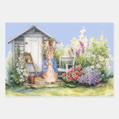 Peter the Rabbit Garden Shed Geschenkpapier Set (Vorderseite 3)