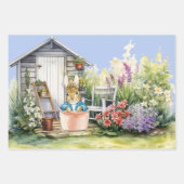 Peter the Rabbit Garden Shed Geschenkpapier Set (Vorderseite 2)