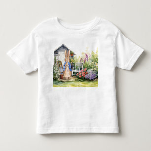 Peter the Rabbit Garden Shed Kleinkind T-shirt