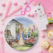 Peter the Rabbit Garden Shed Pappteller (Party)