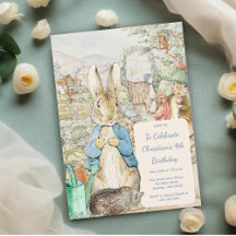 Peter the Rabbit Garden Storybook Geburtstag