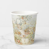 Peter the Rabbit Garden Storybook Geburtstag Pappbecher (Vorderseite)