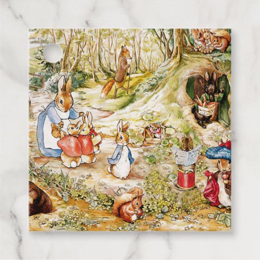 Peter the Rabbit Geschenkanhänger (Vorderseite)