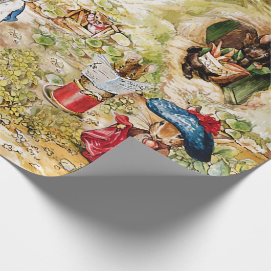 Peter the Rabbit Geschenkpapier (Ecke)