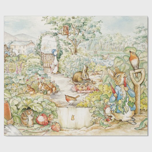 Peter the Rabbit Geschenkpapier (Flach)