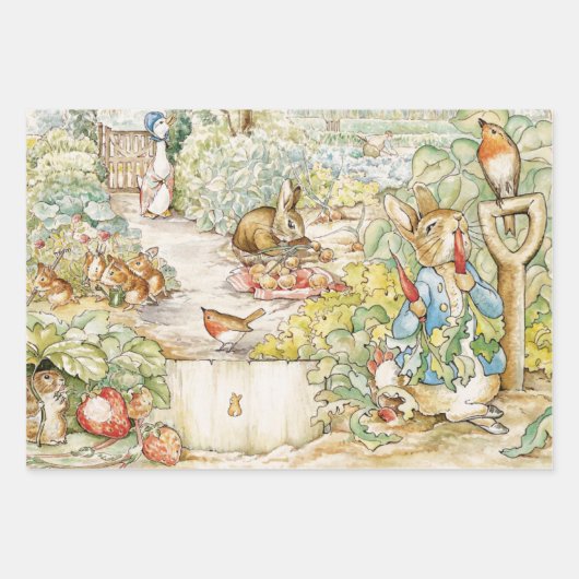 Peter the Rabbit Geschenkpapier Set (Vorderseite 2)